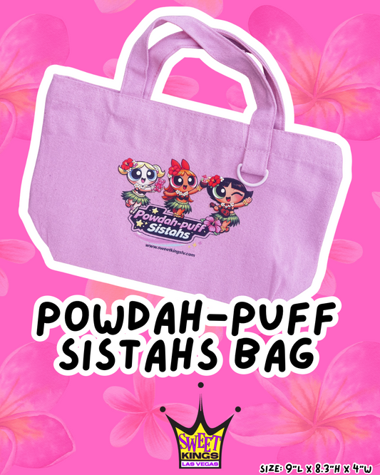 Powdah-Puff Sistahs Canvas Bag