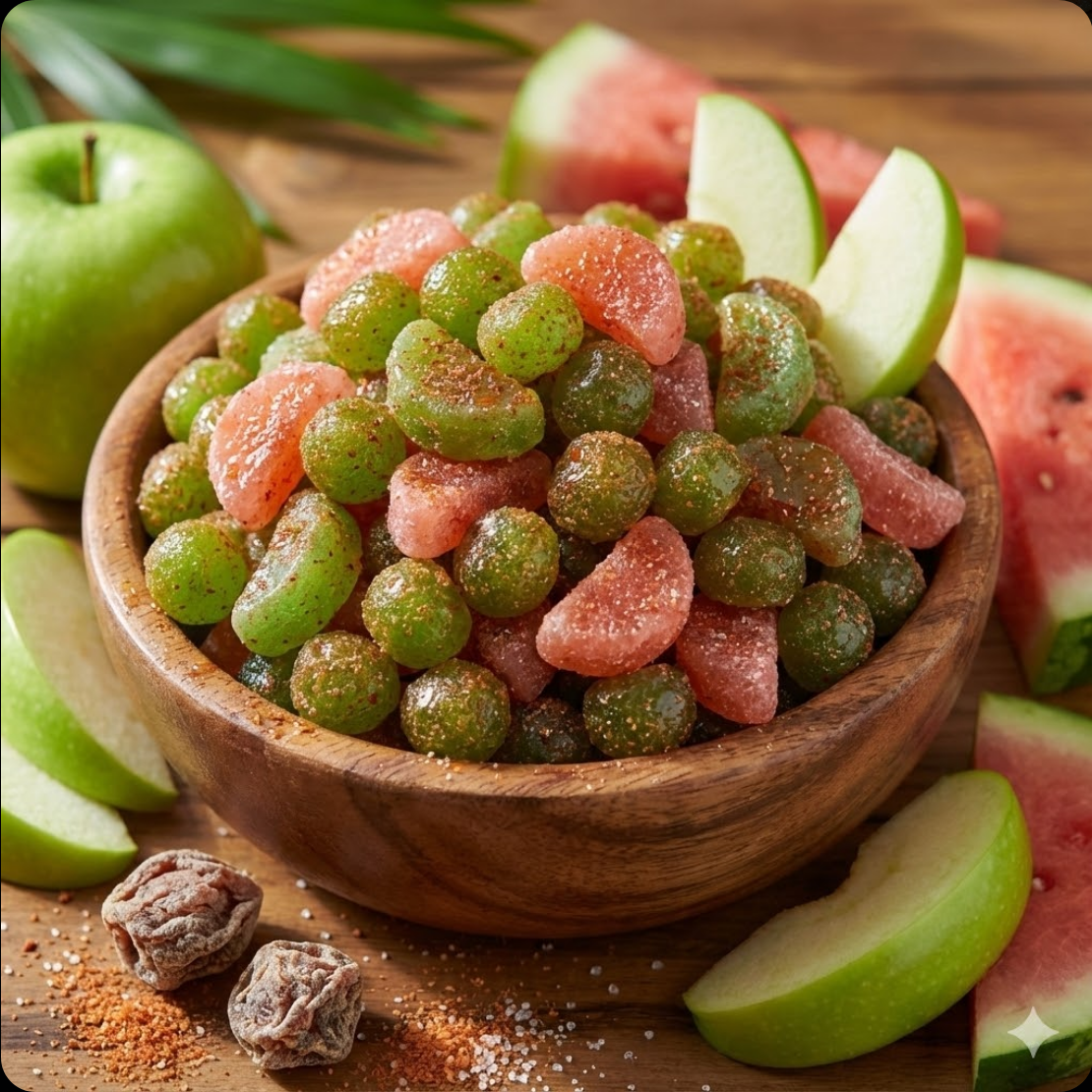 Li Hing Mui Green Apple & Watermelon Mix